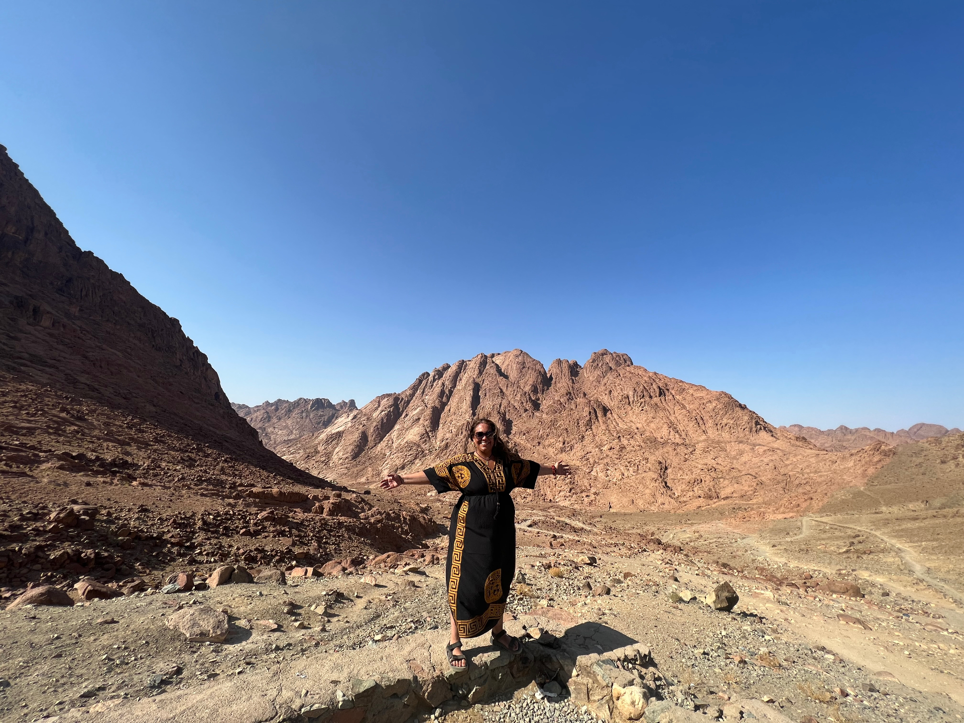 Alê Miranda no Monte Sinai, Egito